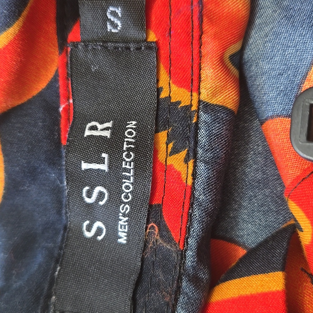 SSLR Halloween Pumpkin Print Men's Shirt - Picture 4 of 9